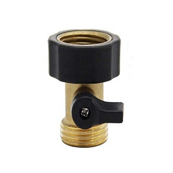 Brass 3/4inch garden Hose valve Garden brass one-way hose connector valve