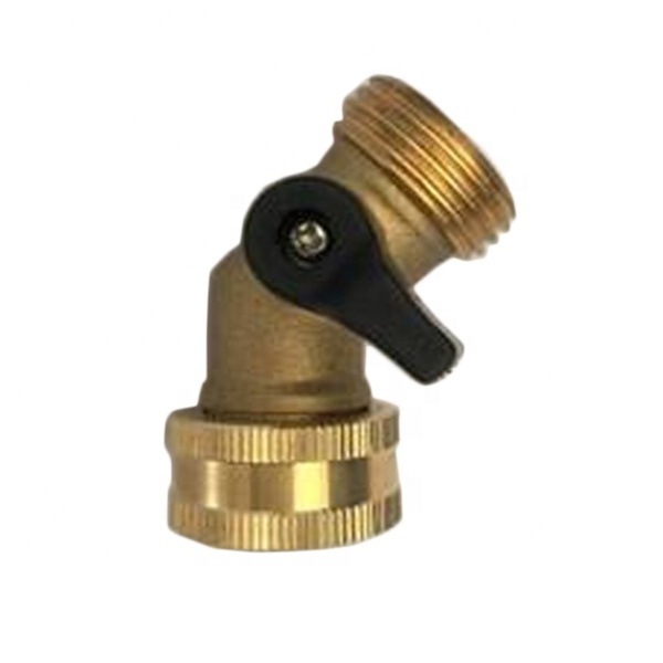 Brass 3/4inch garden Hose valve Garden brass one-way hose connector valve