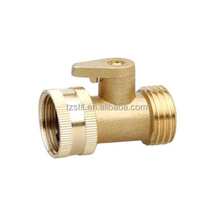 Garden Hose Brass Shut Off Valve 3/4inch Thread One-way NPT thread ball valves