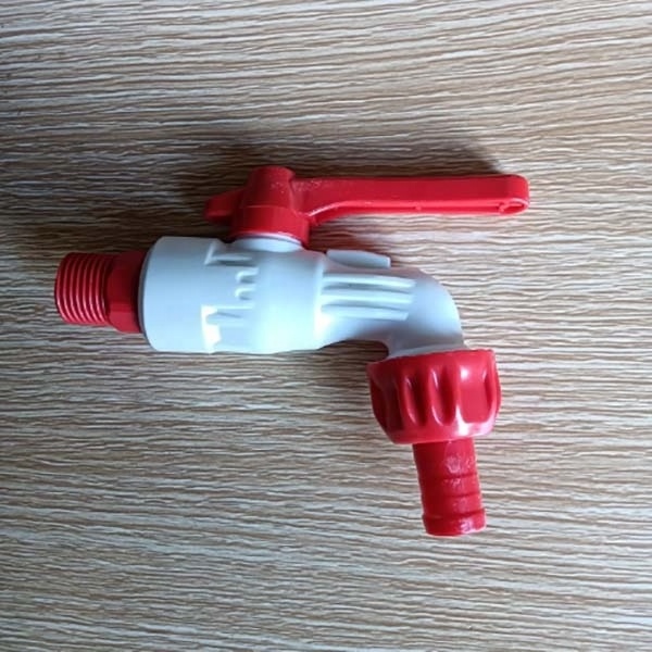 High quality popular ABS handle plastic pvc water faucet tap 1/2inch