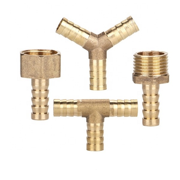 1/2inch Metric Male Hose to 10mm Barb Adaptors for brass thread fittings