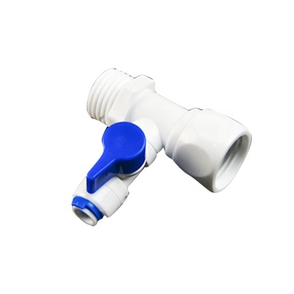 Stem / Ping In Tee Adapter Quick Disconnect Water Hose Fittings