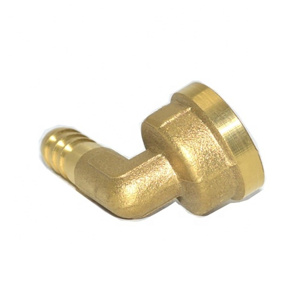 1/2inch PEX Elbow Brass Hose Nipple Male Thread Swivel Joint 90 Degree Elbow