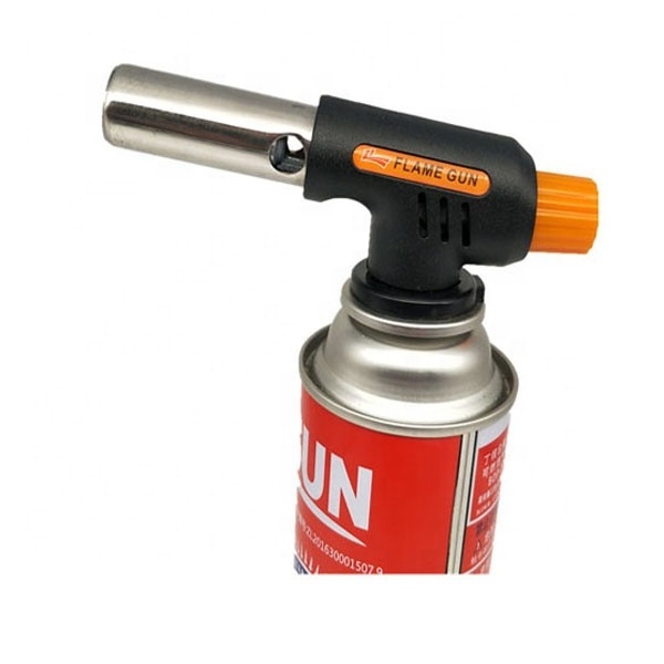 Butane gas flame gun cartridge spray gun portable igniter tool for baking