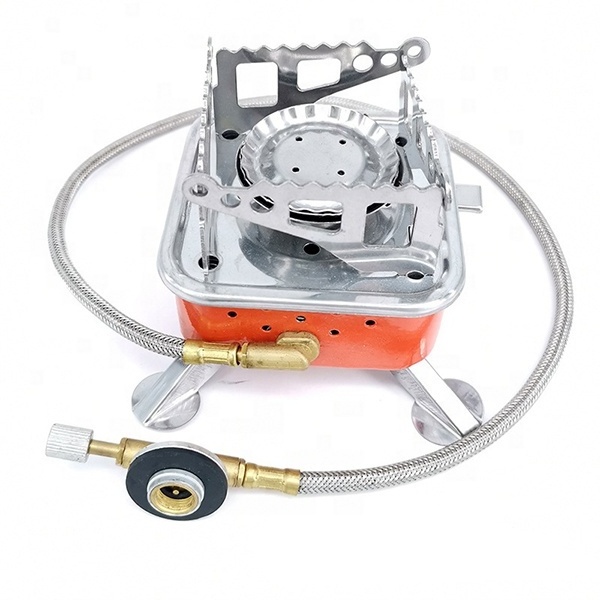 Burner Gas Cooker Outdoor Camp Stove BBQ Hiking stove