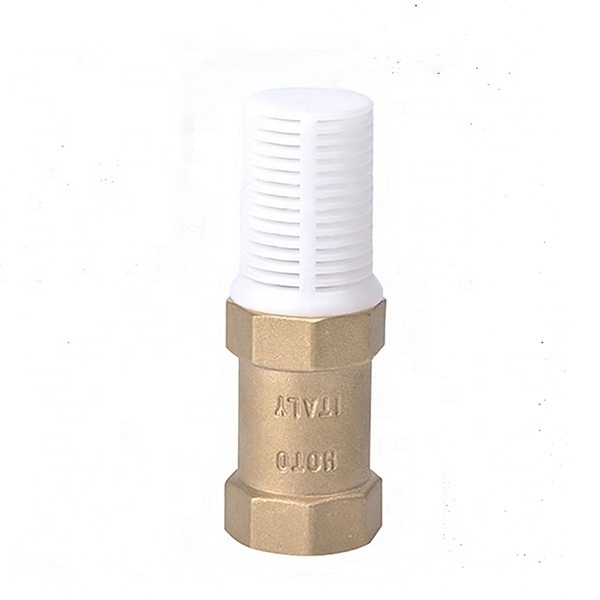 1/2inch Brass check valve with plastic filter vertical check valve