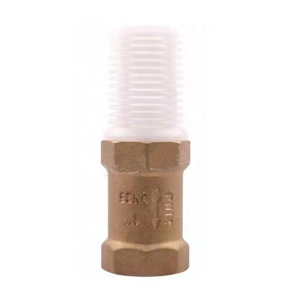 1/2inch Brass check valve with plastic filter vertical check valve