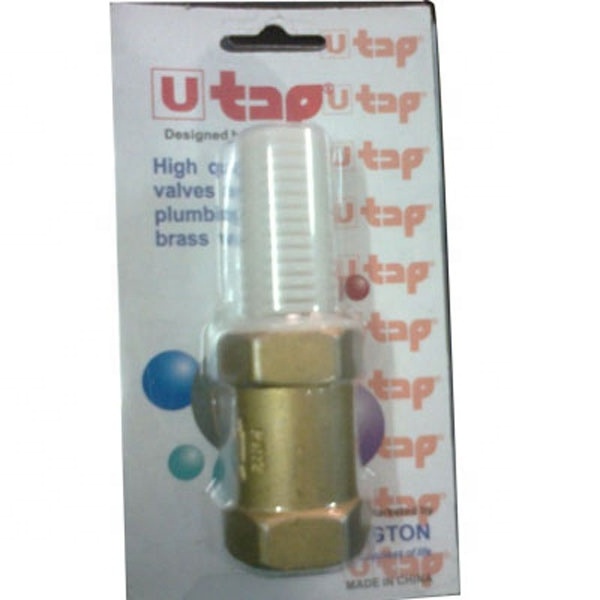 1/2inch Brass check valve with plastic filter vertical check valve