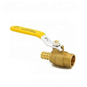 1/2" 3/4" inch PEX  brass ball valve w/Drop ears full port Pex valves