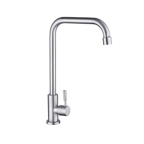 Deck Stainless Steel Single Lever Handle Pull Down Kitchen sink Faucet