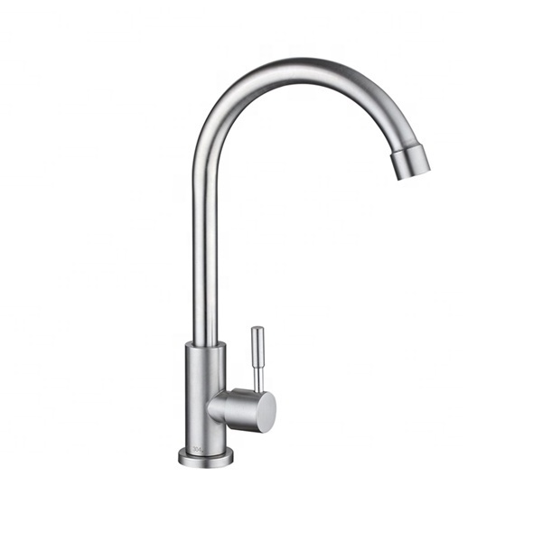 Deck Stainless Steel Single Lever Handle Pull Down Kitchen sink Faucet