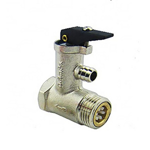 2-Way Thread Standard 1/2" 7-8 Bar Universal Brass Water Heater Safety Relief Valve