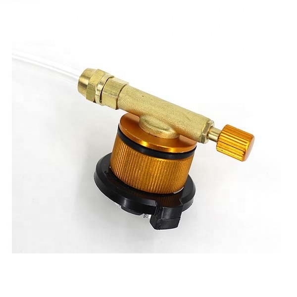 Dual Purpose camping gas stove adapter cartridge Gas Refill Adapter