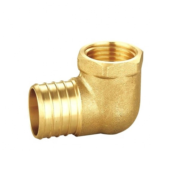 Lead Free/DZR brass 1/2 inchx1/2 inch PEX X FIP female Swivel Elbows