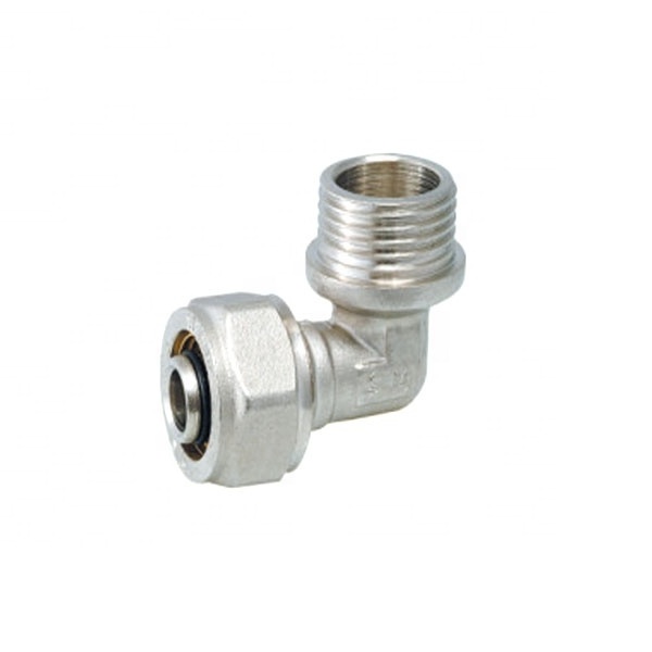 1/2inch Compression fittings for multilayer pipe brass elbow male