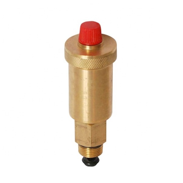 1/2 inch Brass Air Vent Valves with Red Cover