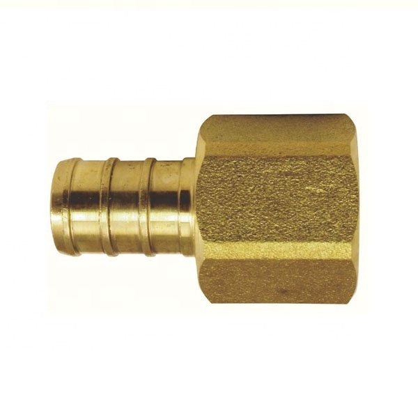 Lead Free/DZR brass 1/2 inchx1/2 inch PEX X FIP female Swivel Elbows