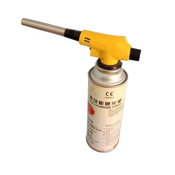 China manufacturer Camping Gas Butane Blow Torch Welding Flame Gun