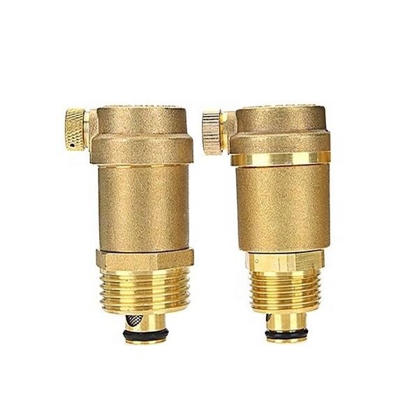 1/2 inch Brass Air Vent Valves with Red Cover