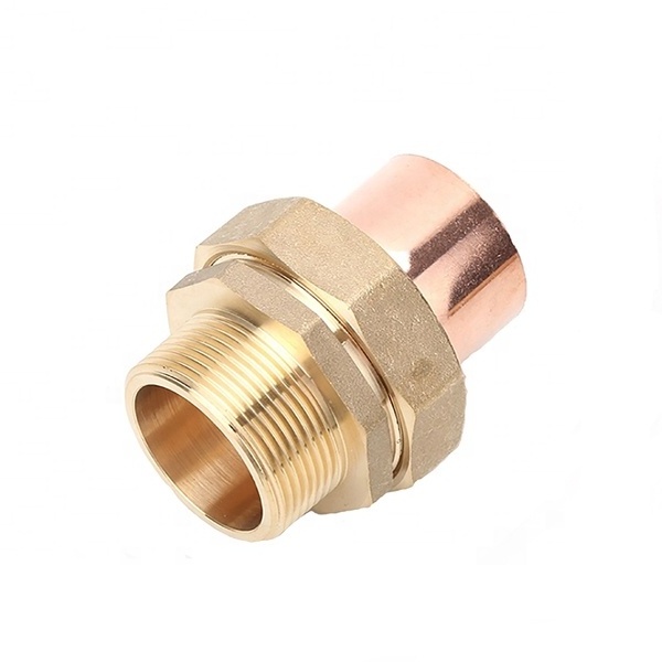 Brass fitting union male thread capillary for copper tube Female Union PPR Female Threaded Union