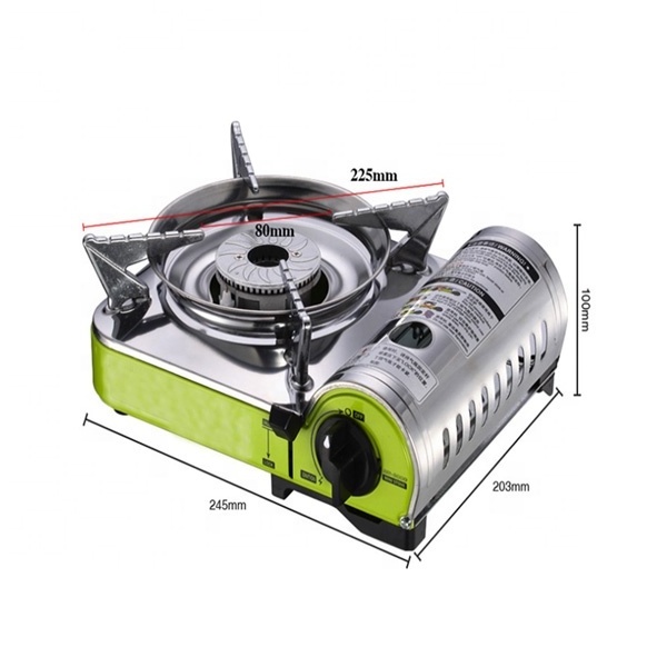 Outdoor Portable Picnic Camping BBQ Gas Stove Butane Hose Burner Stove Cooker