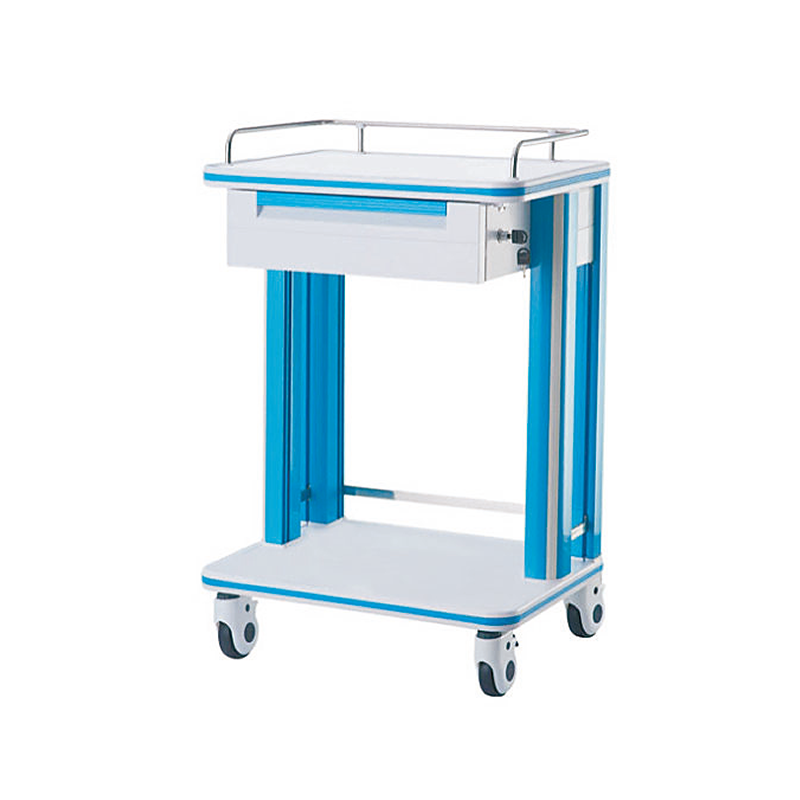 Hospital Treatment Trolleys Medicine Change Nursing Use ABS Emergency Cart Medical Trolley Rescue Cart