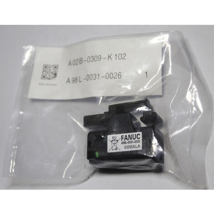 100% Tested Original Fanuc Spare Parts  A02B-0309-K102 /A98L-0031-0026 A02B0309K102 A98L00310026