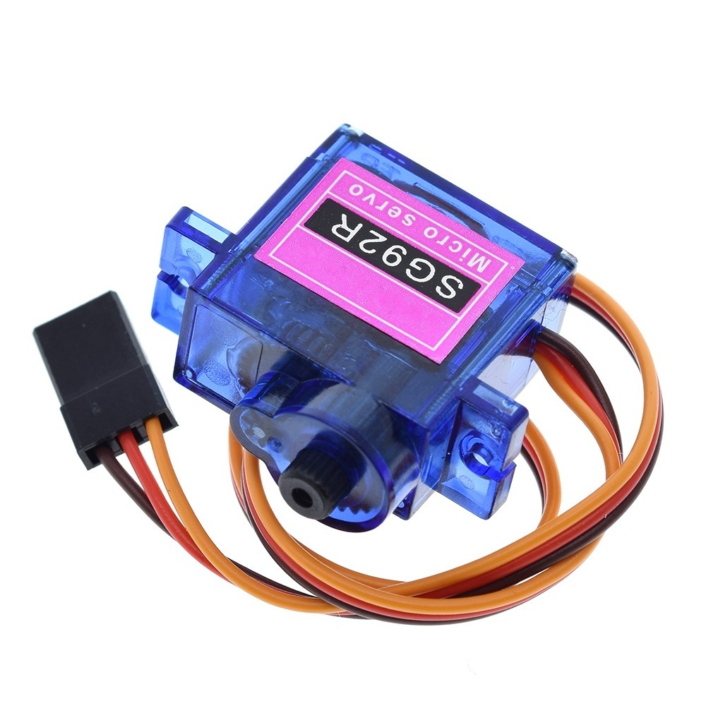 TZT SG92R 2.5KG Micro 9g Servo Nylon Carbon fiber Gears Replace SG90 For RC Model Aeromodelling Helicopter Parts