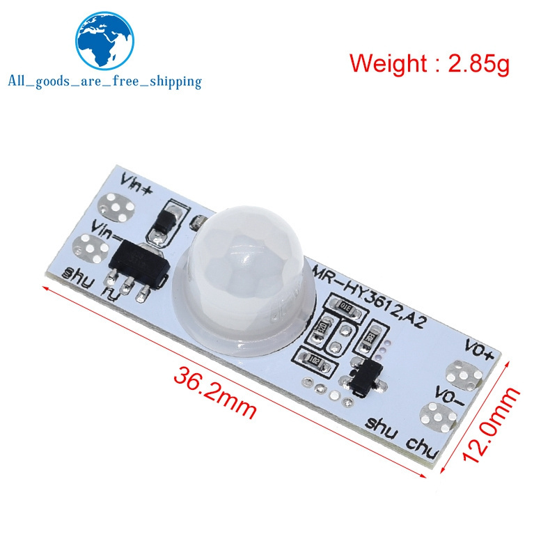 DC 12V 24V Ceiling PIR Motion Sensor Switch Module 3A IR Infrared Induction Body Sensor Detector Controller Switch for LED Light