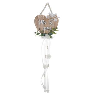 New Arrival Festive Crafts Romantic Wedding Wall Decor Wooden Love Hanging Decoration