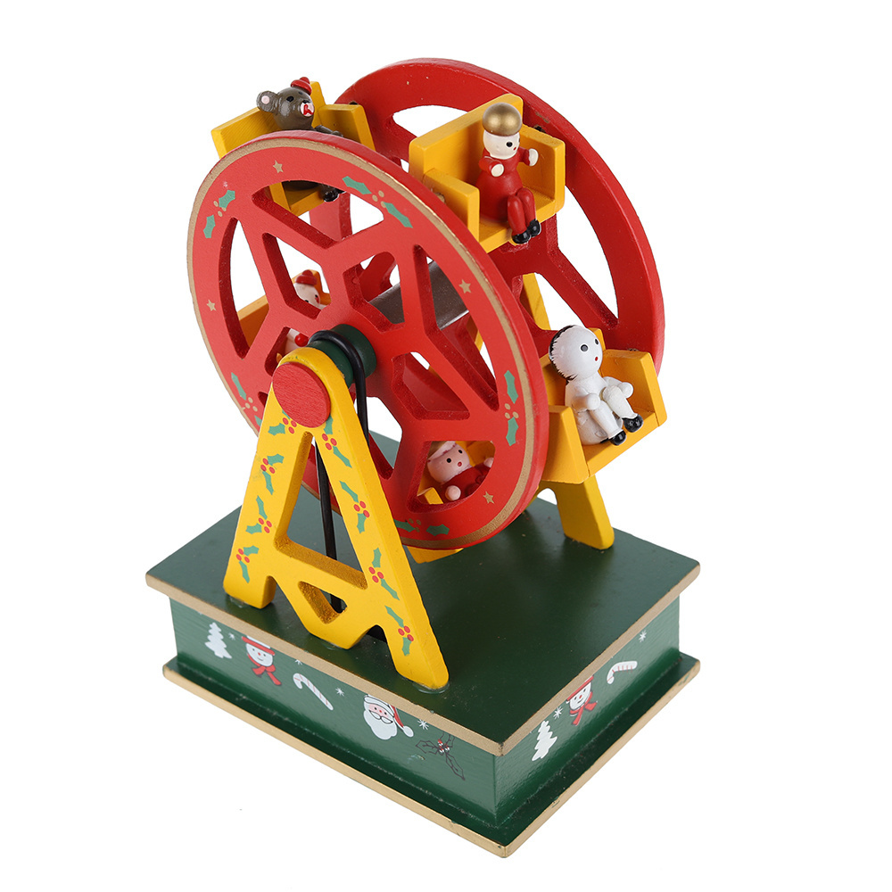 Christmas Ferris Wheel Mini Animated Carnival Music Box For Kids Christmas Gifts