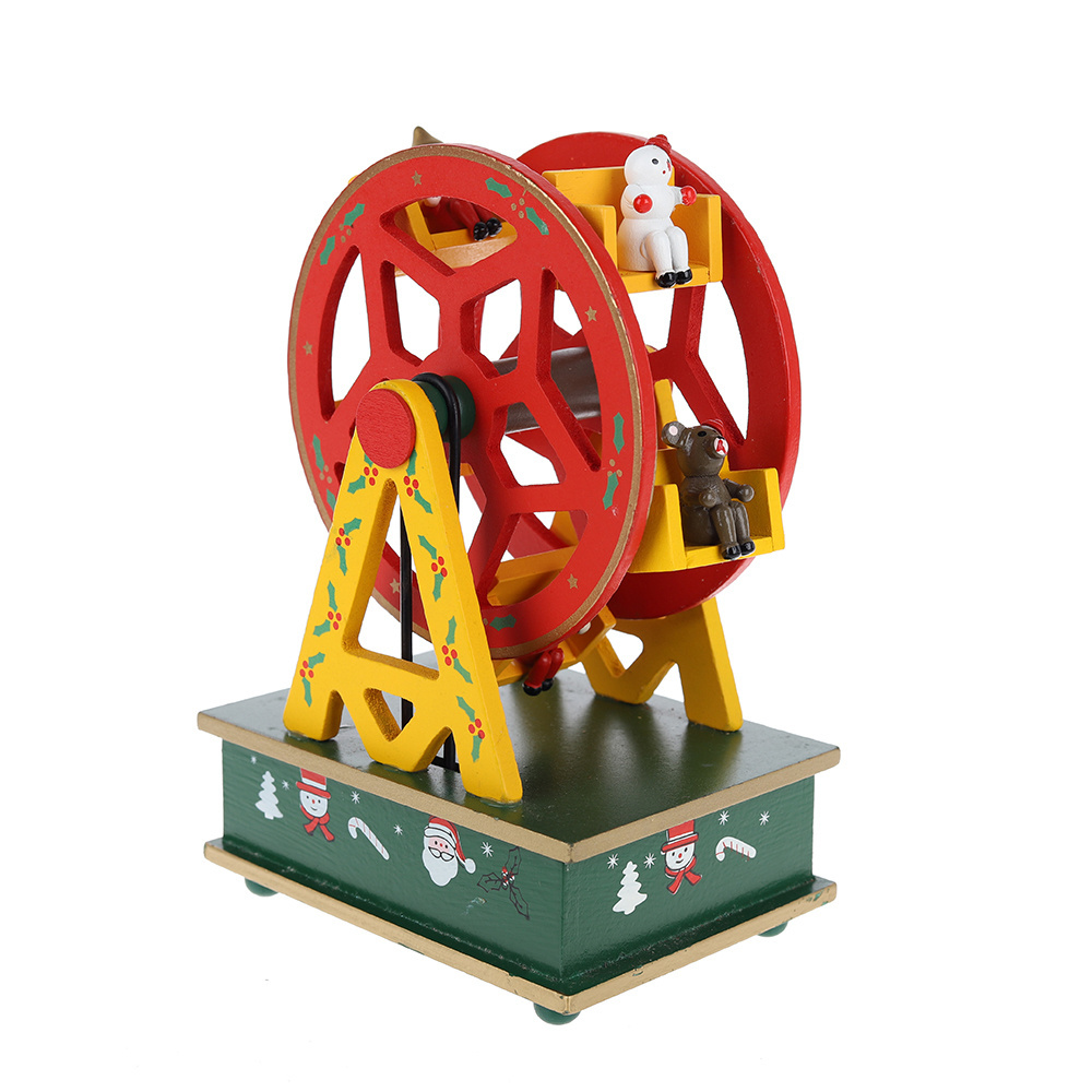 Christmas Ferris Wheel Mini Animated Carnival Music Box For Kids Christmas Gifts