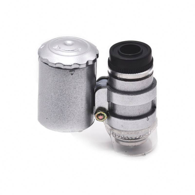 Mini Lens Magnifier 2Led Lights Loupe Watch Repair Glasses 10X 15X 20X 25X 2 Led Magnifying Glass X40 Eye Acrylic X30