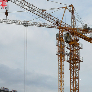 10 Ton 60m Self Erecting Hammer Head Tower Crane