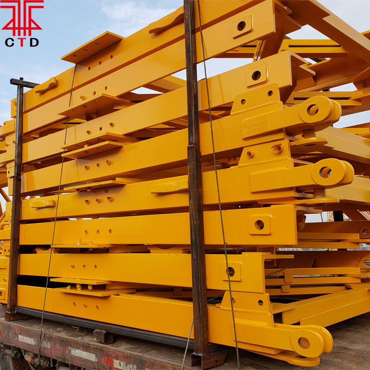 10 Ton 60m Self Erecting Hammer Head Tower Crane