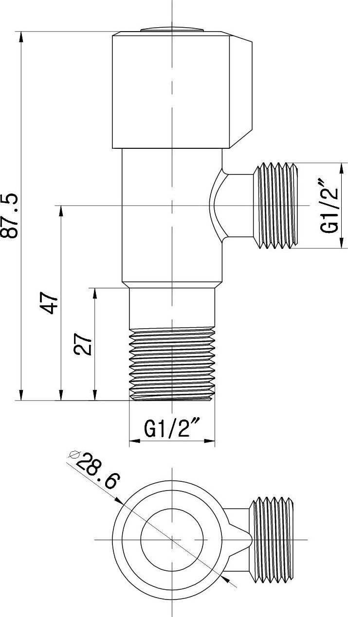 Commercial Factory Supplied Water Control Faucet Angle Valve Bathroom Kitchen Fittings 1/2 SUS 304 OEM Toilet Angle Valve