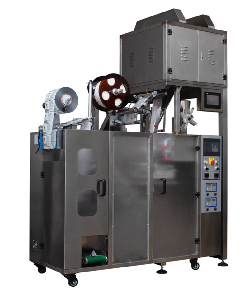 auto triangle tea bag packing machine