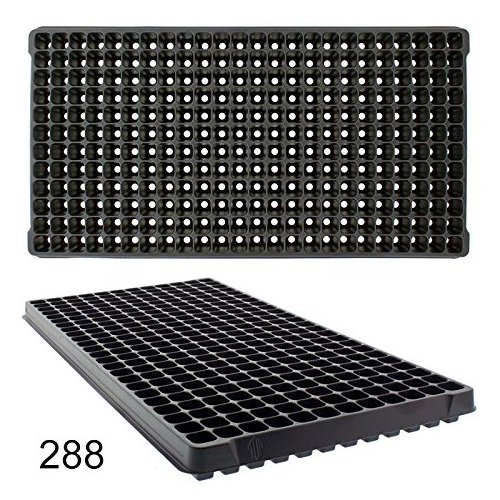 Blister Plastic Plant Plug Nursery Seed Starter Tray 288 Cell Vegetable Seedling Propagation Germination Tray