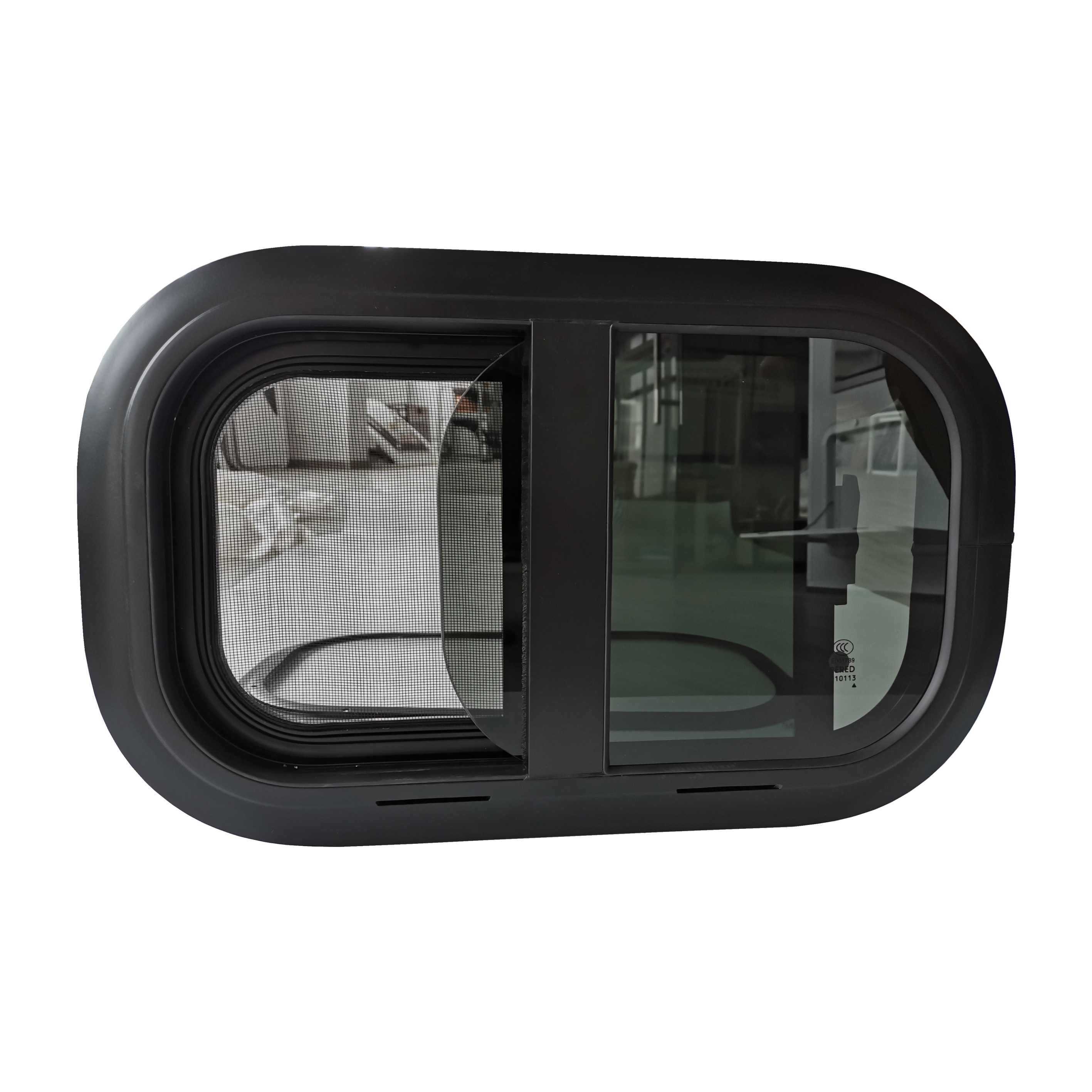 High-quality TONGFA aluminum alloy Reinforced glass RV Caravan trailer Sliding window