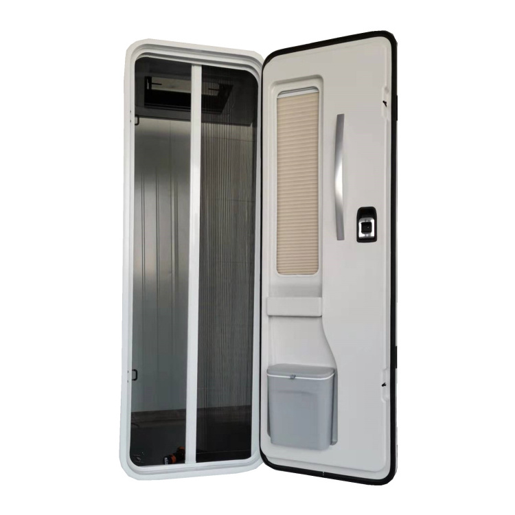 Double Point Lock European Style RV Window Caravan Camper Trailer Entry Door