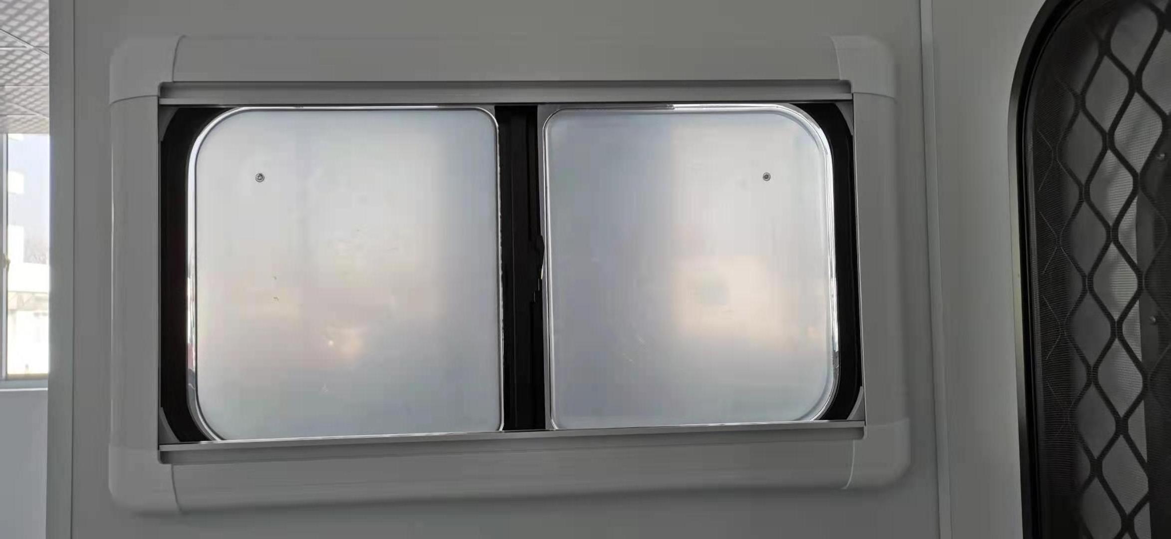 2021 TONGFA High quality Aluminum alloy rv side Double rv caravan acrylic sliding windows for camper van accessories