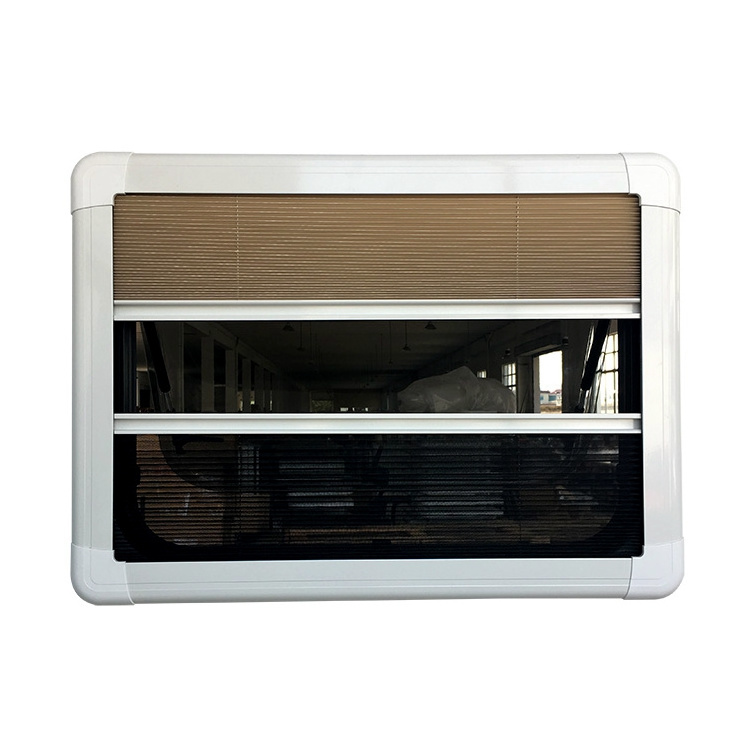 Plexiglass Rv Window 2021 Aluminium Double Layer Acrylic Extrapolated Caravan RV Car Travel ...