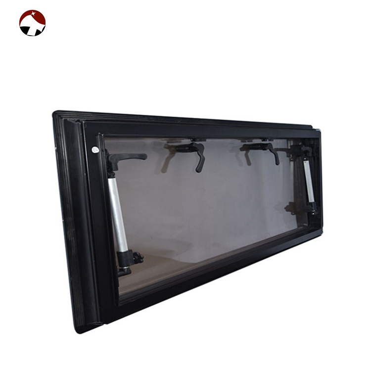 2022 HOT sale blind & netting Double layer acrylic transparent bus window