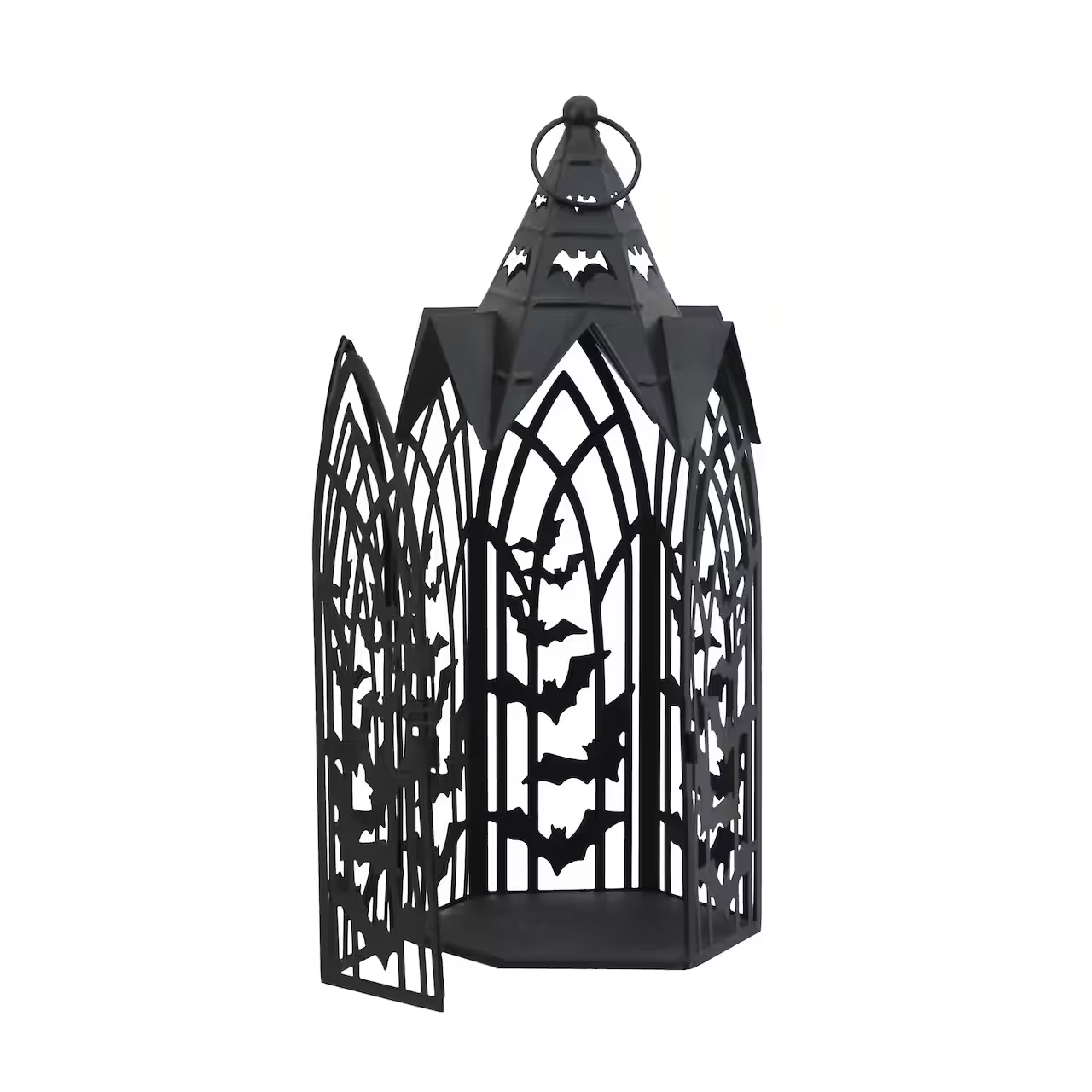 Halloween Decorative Indoor Outdoor Home Decor Hanging Candle Holders Gothic Metal Tabletop Lantern