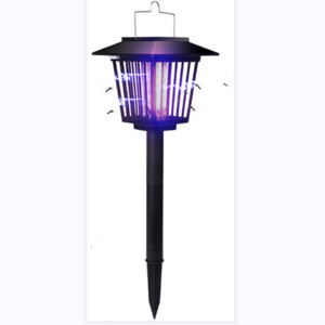 Outdoor Hanging Anti Bug Zapper Waterproof LED Solar Powered Mosquito Killer Lamp for Garden Yard