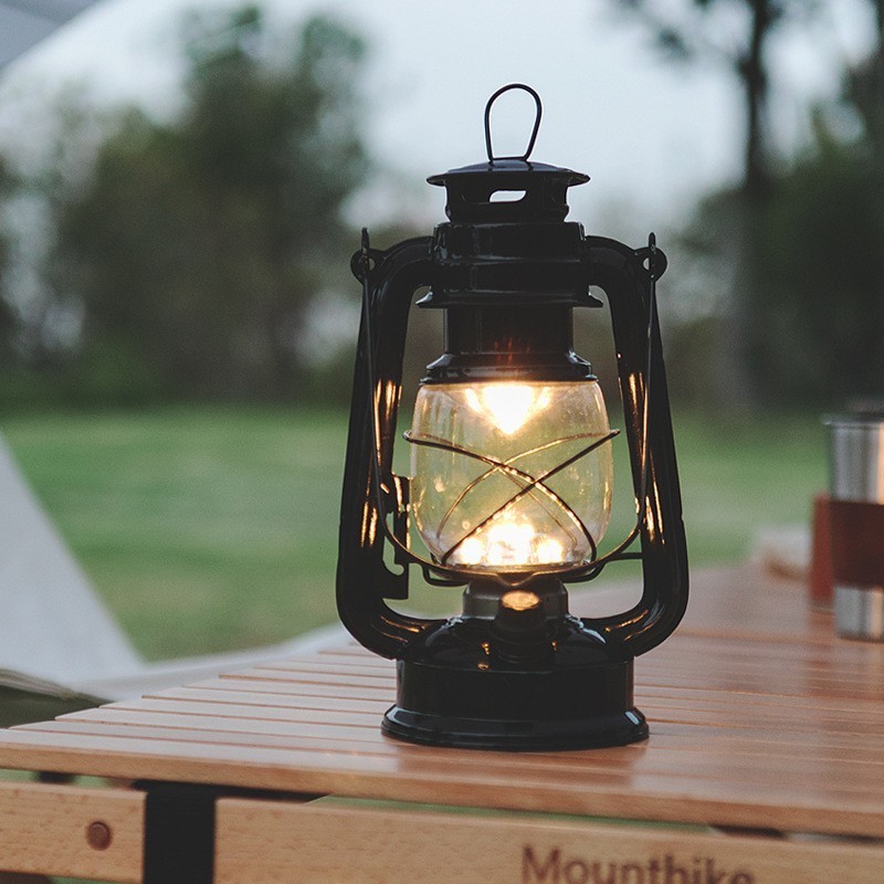 9.5 Inch Copper Colorful Customization Metal Rechargeable Battery Camping Outdoor Lanterns Candles Holders For Camping