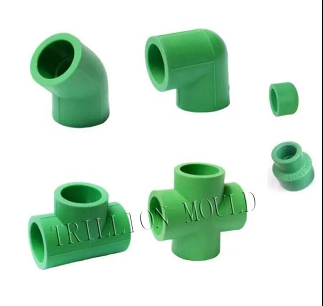 China Taizhou Mould Supplier Professional Custom High Precision Plastic PVC PPR Pipe Fitting Injection Mould