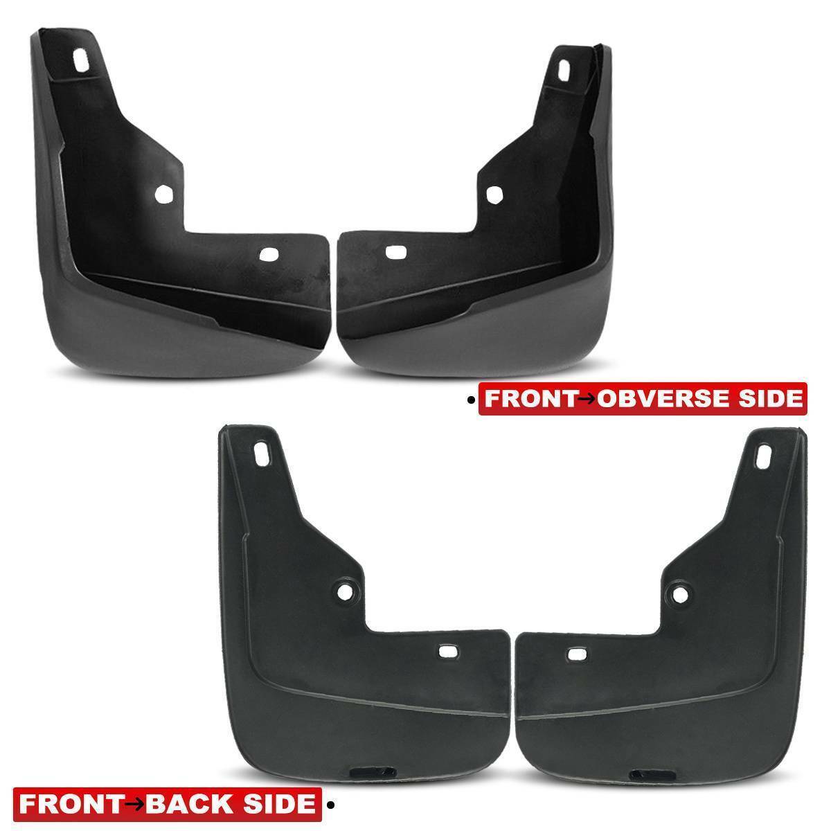 mudflaps car fenders 4x Splash Guards Mudguard for Honda Accord Sedan 1998-2002 mud guard Auto mud flaps