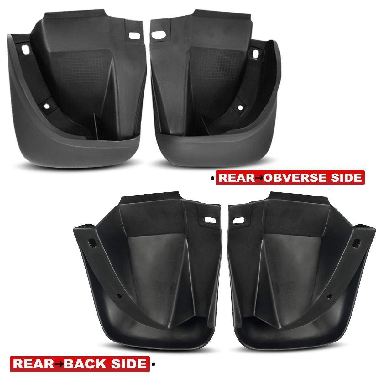 mudflaps car fenders 4x Splash Guards Mudguard for Honda Accord Sedan 1998-2002 mud guard Auto mud flaps