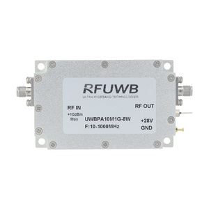 RFUWB UWBPA-10M1G-8W 10-1000MHz Broadband RF Power Amplifier 8W UWB RF Power Amp Module